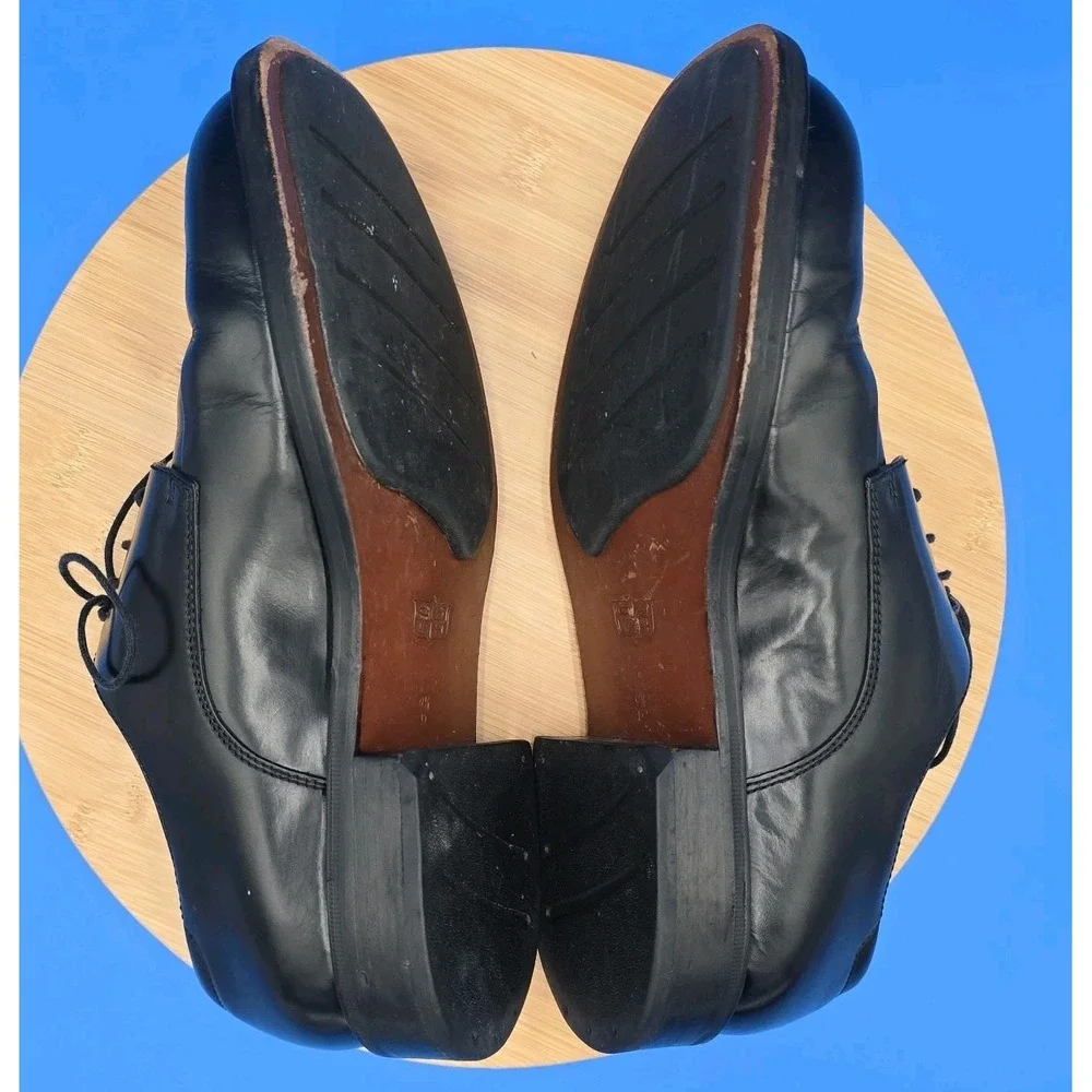 Vintage Cole Haan City Men's Oxfords‎  Shoes Size 9.5 D Leather Black